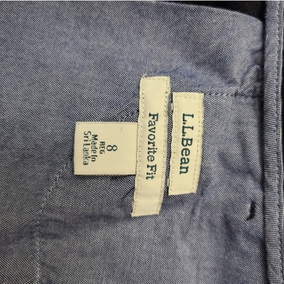 L.l. Bean women's classic black straight leg corduroy pants - Picture 8 of 10